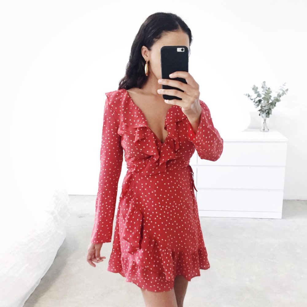 Realisation Par Alexandra Red Dress